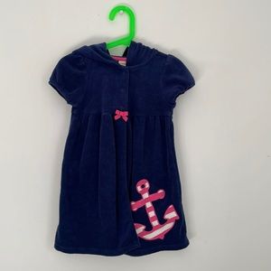 NWT- Hooded beach cover up 3T